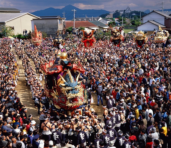 ▲唐津宮日節是佐賀年度祭典盛事之一。